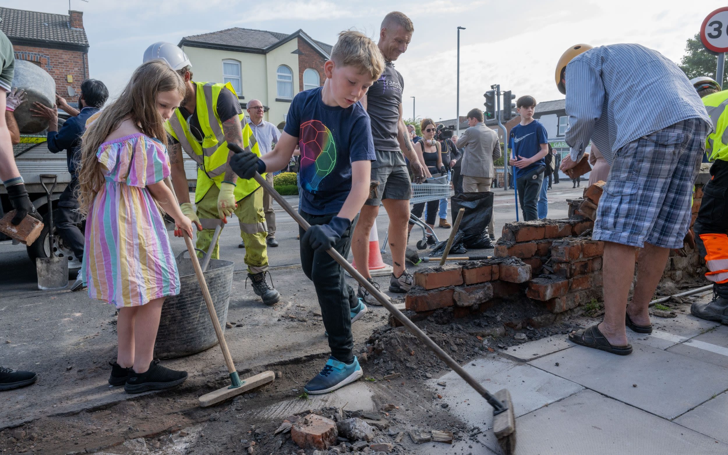 ‘A disgraceful hijacking of our tragedy’: How Southport is defying the rioters