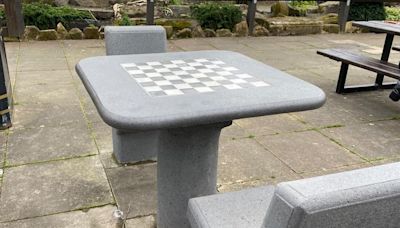 'Levelling up' chess tables costing £50k installed