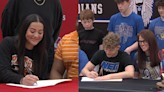 Star Athletes Sign at Seneca High School