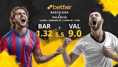 FC Barcelona vs. Valencia CF: horario, TV, estadísticas, clasificación y pronósticos