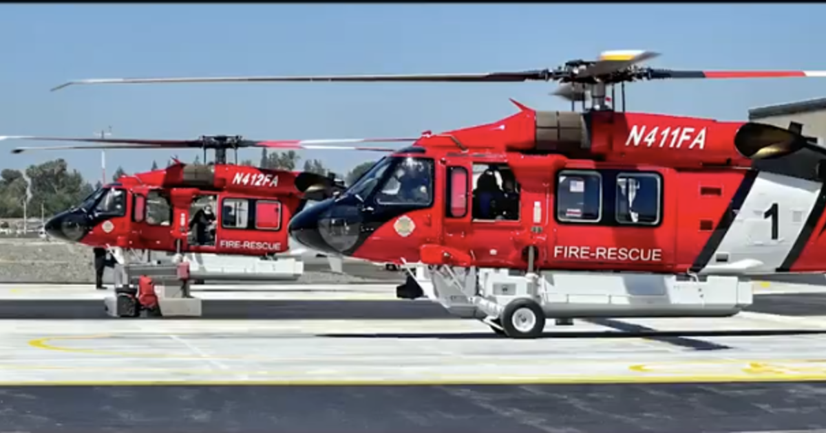 Orange County Fire Authority receives two new firefighting helicopters