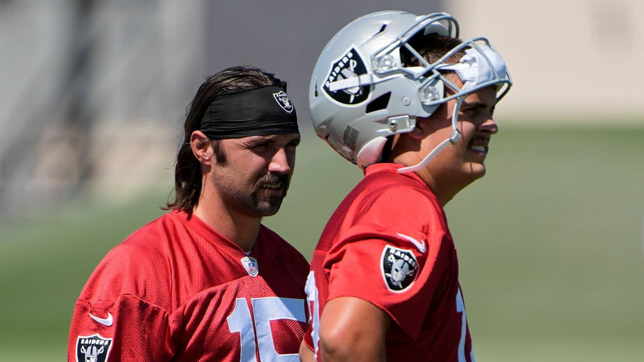 Who will win in Vegas? Raiders letting Gardner Minshew, Aidan O'Connell play it out