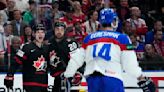 Canada beats Slovakia 6-3, Switzerland tops Germany 3-1 to reach semifinals at hockey worlds