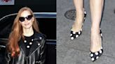 Jessica Chastain Makes a Case for Polka Dots With Her Shoes on ‘Today’ Show