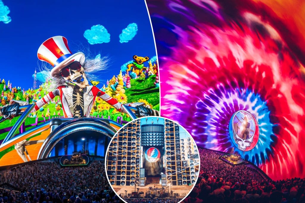 The trippiest photos from Dead & Company’s Sphere residency in Las Vegas