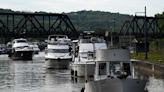 Photos: Yachts, other pleasure boats line up for canal opening