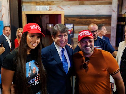 Rod Blagojevich drops into Milwaukee to tout Trump. Illinois GOP left unenthused.
