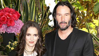 Winona Ryder says she and Keanu Reeves still call each other 'husband' and 'wife' over text