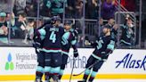 Kraken score 4 times in 1st in 7-1 victory over NHL-worst Sharks