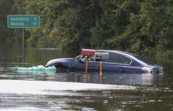 Texas flood map shows danger zones, live rainfall