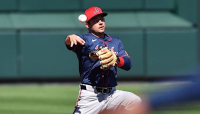 Watch: David Fletcher Fans MLB's Top Prospect in First Career Start on Mound