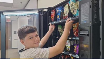 #KidBoss: 12-year-old runs vending machine business, donates to charity