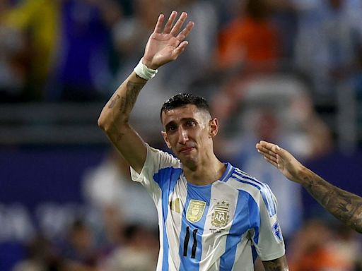 Di María se retira del seleccionado argentino tras otro título en la Copa América