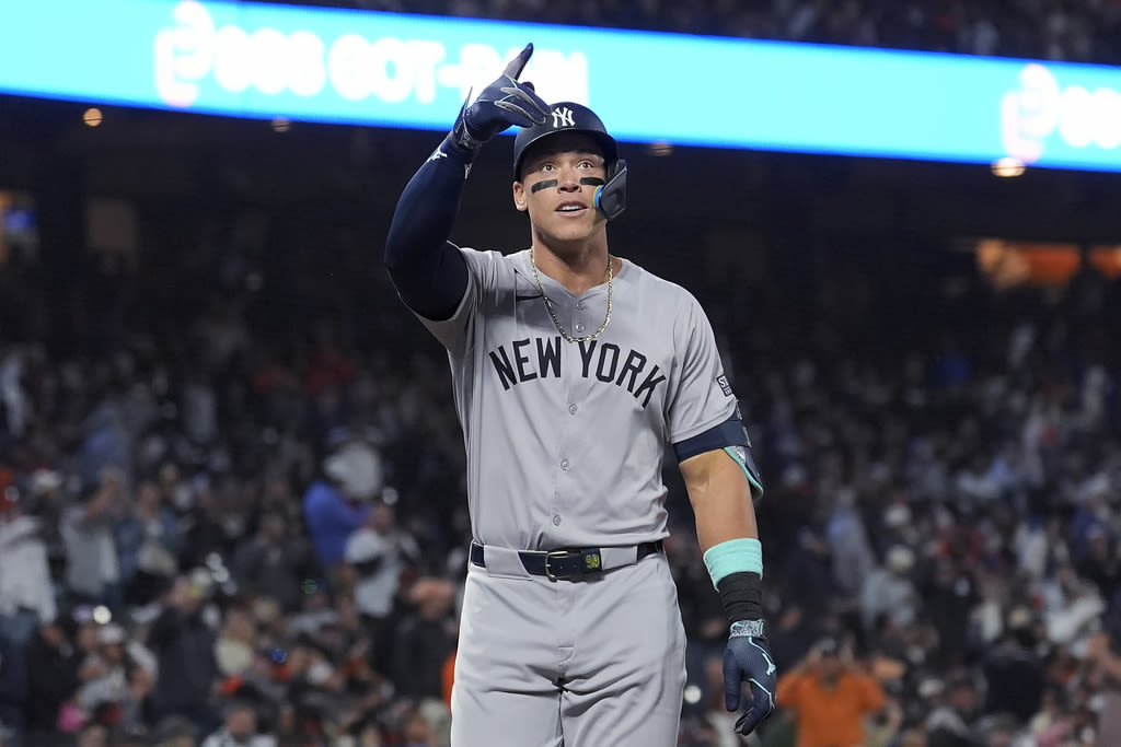 For Yankees’ Aaron Judge, even Oracle Park plays like a bandbox mashing 3 homers in 2 games