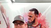 Mural fit for a king: Stark County artist creates masterpiece at LeBron James museum