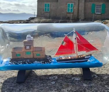 One of a kind ship in a bottle stolen from famous Blacksod Lighthouse in Co Mayo