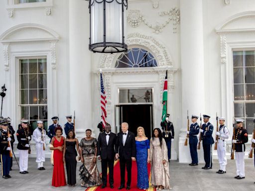 A look at the White House state dinner for Kenya's president in photos
