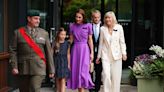 Kate attends Wimbledon men’s final with Princess Charlotte