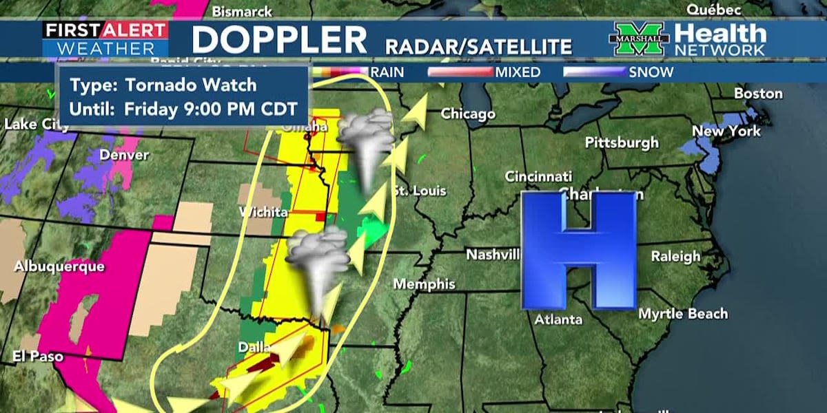 Weather Extra | Tornado alley alive means summery weekend at home