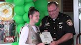 Girl Scout Emma Hunley raises $50K to purchase new DARE truck for Auglaize County Sheriff's Office