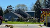 Pickup truck crashes into house’s garage in Cicero