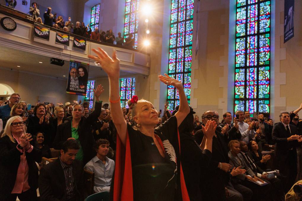 San Franciscans Honor Glide Church Founder Rev. Cecil Williams at Memorial Ceremony | KQED