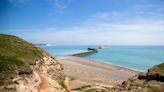 UK seaside town with few tourists as everyone's down the road in Brighton