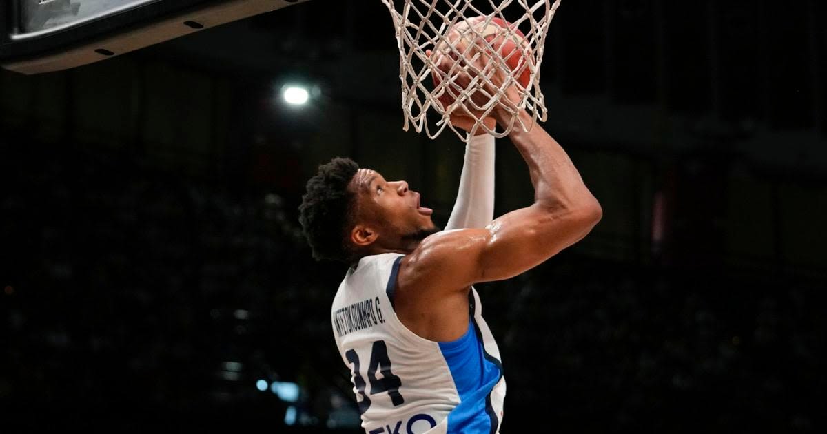 Giannis Antetokounmpo, Greece beat Luka Doncic, Slovenia to reach Olympic qualifying final