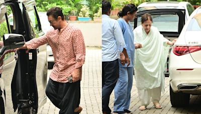 Aamir Khan’s ex-wife Reena Dutta’s father dies, actor pays last respects