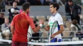 Novak Djokovic says he doesn't want to get 'too excited' after French Open first-round win