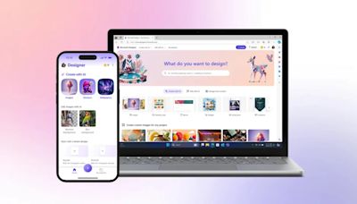 Microsoft 的 Designer AI 圖像生成平台正式上線，並同步推出 Android 和 iOS app