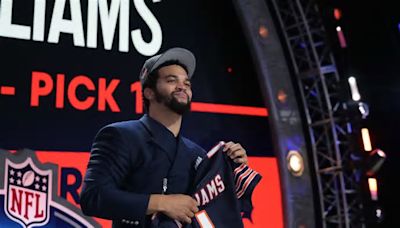 Miami Heat Legend Dwyane Wade Welcomes No. 1 Pick Caleb Williams To The Chicago Bears