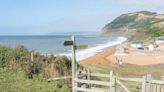 Beautiful beach you can drive on with a pub and cliff walks