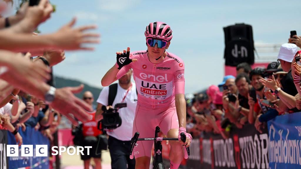 Giro d'Italia: Tadej Pogacar wins stage seven to stretch lead