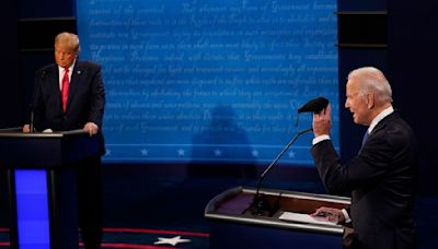 TV-Duell zwischen Biden und Trump beginnt