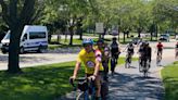 Columbus cop, son ride bikes across country to support First Responders' Bridge