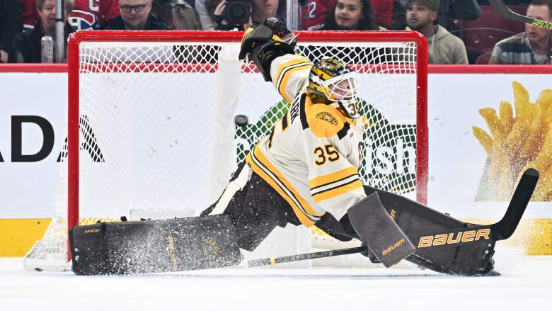 NHL Insider Links Bruins’ Star Goalie to Eastern Conference Rival