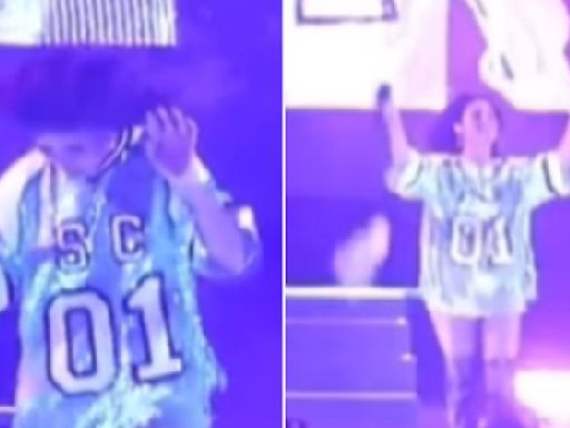 Sunidhi Chauhan Reacts As Concert-Goer Throws Bottle On Stage, Video Goes Viral