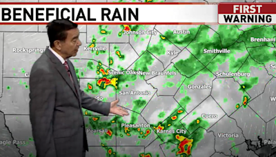 San Antonio's Weather Lottery: Tropical wave brings scattered showers & storms to the area