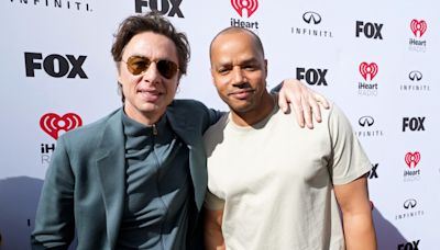 How Zach Braff and ‘Scrubs’ Co-Star Donald Faison Are Like a ‘Married Couple'