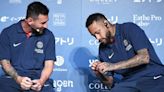 Messi el traductor de Neymar: el divertido momento en la gira del PSG por Japón