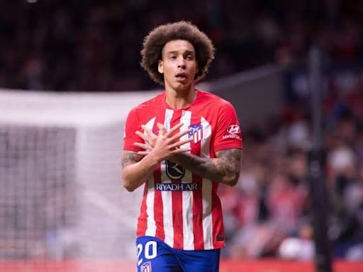 La renovación de Axel Witsel con el Atlético entra en la última etapa