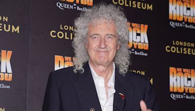 Brian May and Myleene Klass among stars casting ballots on election day