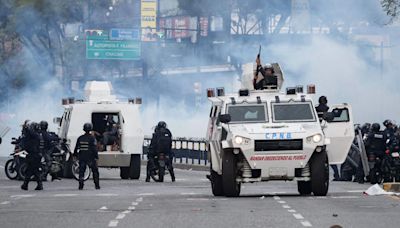 Protestas en las calles de Venezuela ante la sospecha de fraude electoral