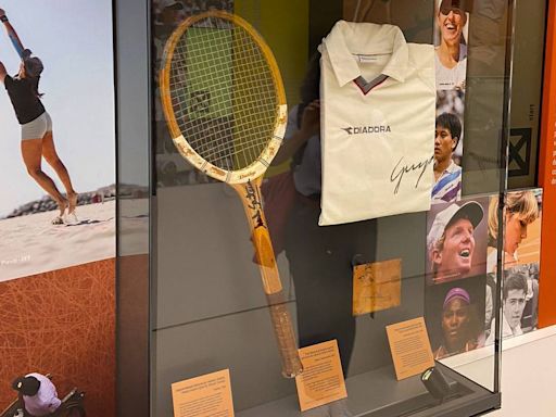 Novo museu do tênis de Roland Garros queria coração desenhado por Guga na quadra