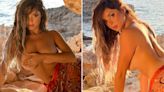 Demi Rose leaves nothing to the imagination as she goes topless for shoot