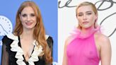 Jessica Chastain Defends Florence Pugh's Nipple-Baring Gown After Star Speaks Out About Body Shaming
