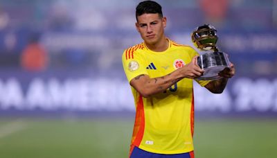 Este sería el nuevo amor de James Rodríguez: la modelo apoyó la selección Colombia en la Copa América 2024