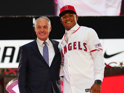Angels' Christian Moore makes Double-A debut less than three weeks after being drafted No. 8 overall
