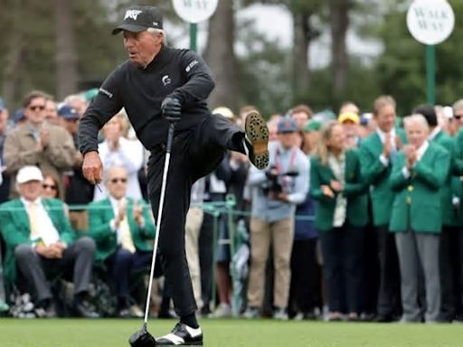 The key to a long life? ‘Undereating’ and ice baths, says 88-year-old Gary Player, still spritely at 88th Masters